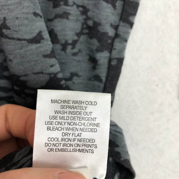 Touch by Alyssa Milano NWT Women's Size Small NFL Raiders Burnout Grey T-Shirt - Picture 11 of 12